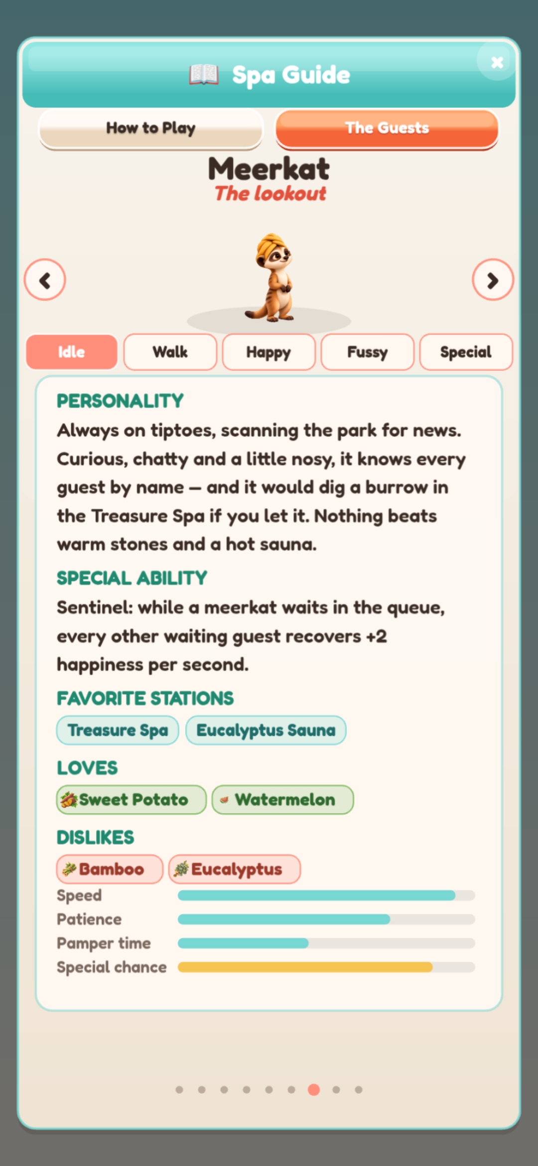 Meerkat spa guide